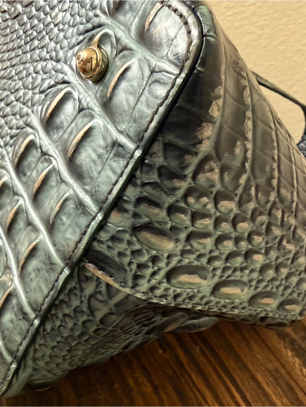 Brahmin Medium Julian Tote + Ady Wallet Set – Obsidian Melbourne - Picture 8 of 15